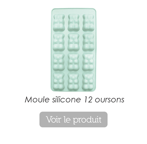 Moule oursons silicone